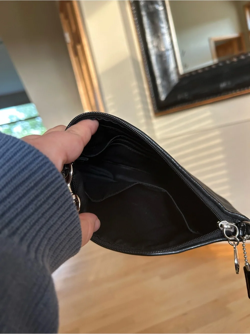 Coach compact wristlet